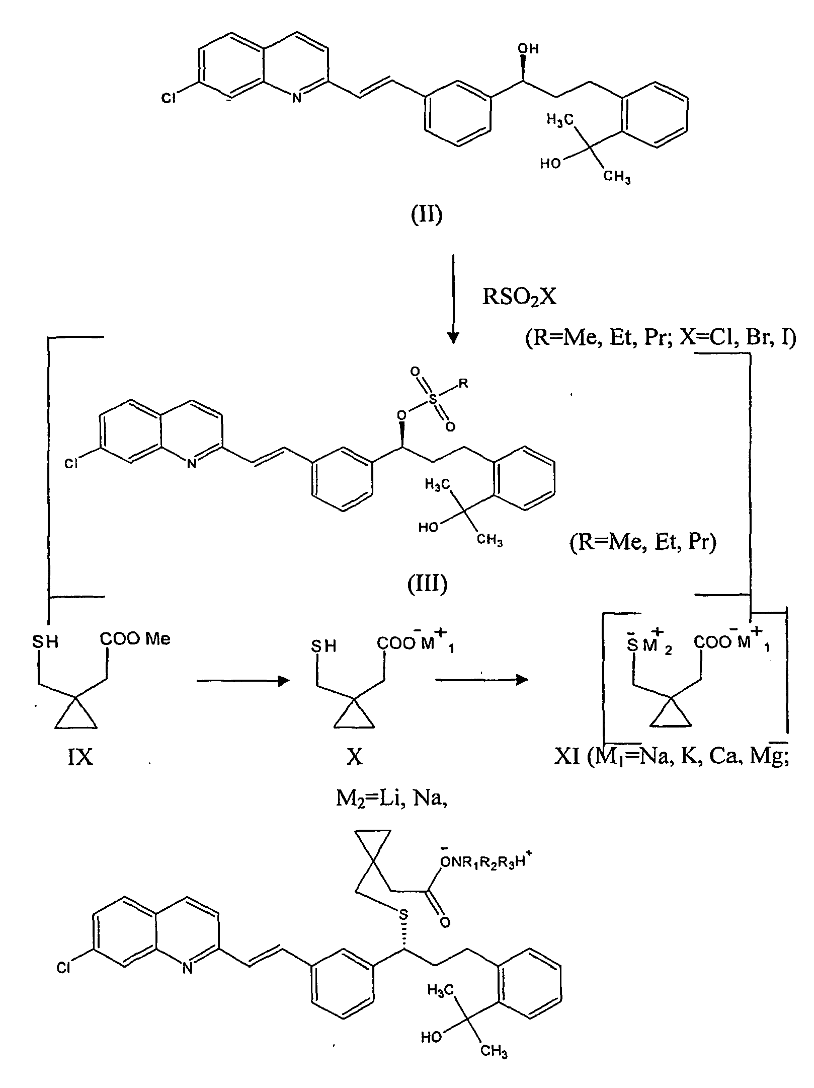 Lithiumhydroxidstruktur